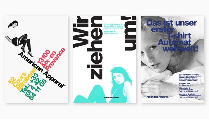 American Apparel poster