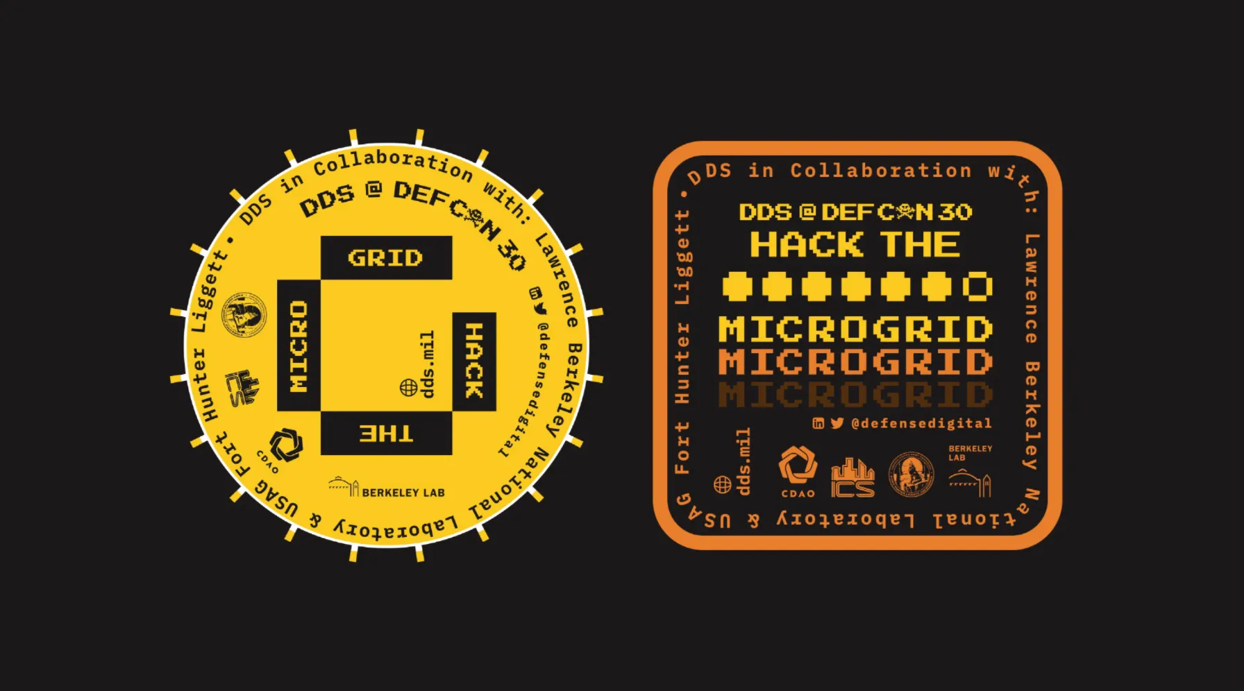 DDS at DEF CON 30 Hack the Microgrid artwork