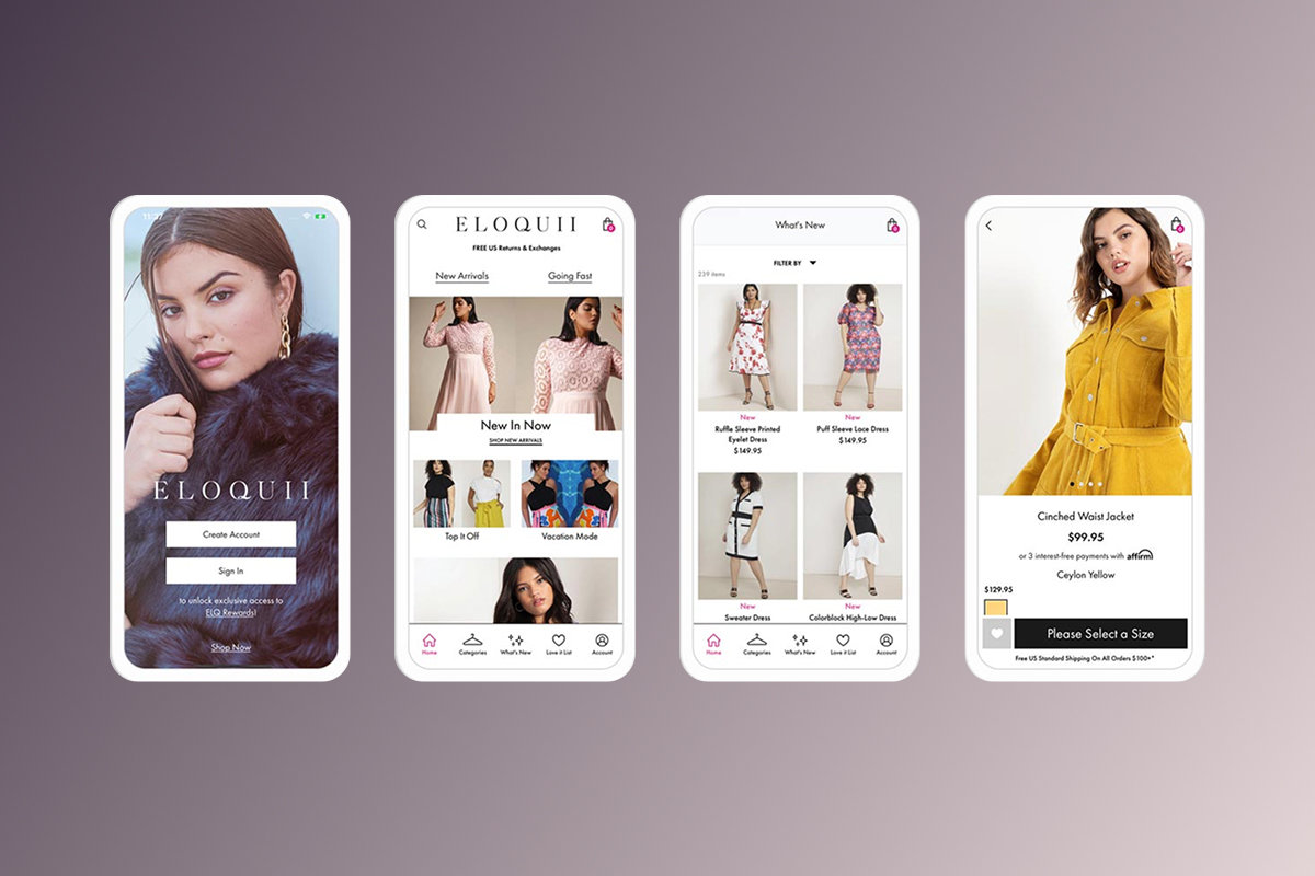 ELOQUII product page design