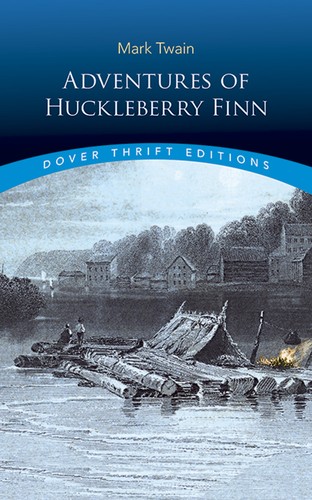Adventures of Huckleberry Finn book cover